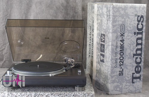 Technics 1200mk4 black - technics, sl-1200mk4