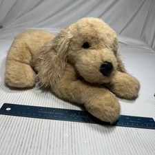 Curly Cocker Spaniel Douglas Plush Laying Down Stuffed Animals/Toys