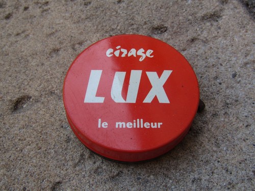 Boite ancienne cirage lux - boite, de