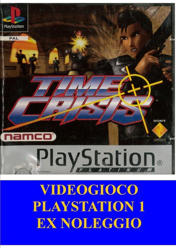 Time crisis platinum - crisis, jeu