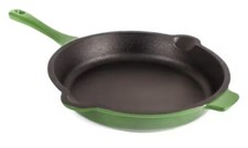 BergHOFF Neo 10-in. Cast Iron Fry Pan Green New