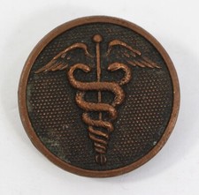 Disque de col US ARMY - Medical corps - US ARMY WW1  ( matériel original )