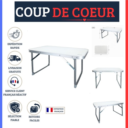 Table camping pliante - table,