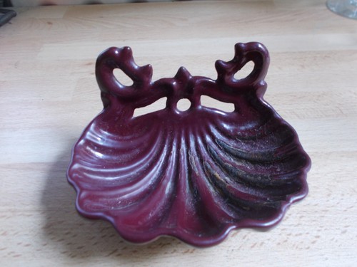 Ancien porte savon fonte en - porte-savon,