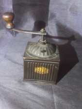 old JAPY Frères corrugated sheet metal coffee grinder??? Peugeot brothers??? pub