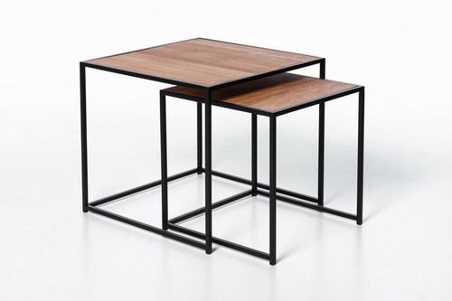 Ensemble tables basses en - de,