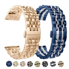 Bracelet de Montre Acier Bleu