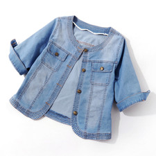 Femme Jeans Cardigan Manteau