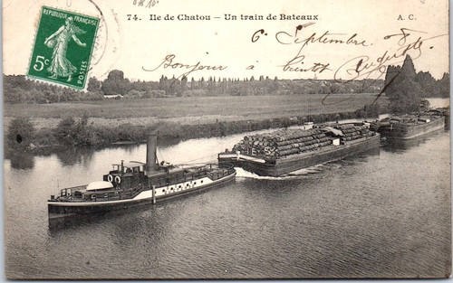 Chatou un train de - -,