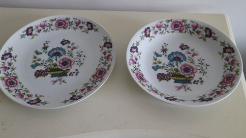 Assiettes plate soupe - 2,