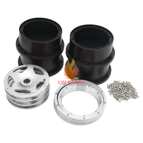 Cnc 5star front rear wheel - front,