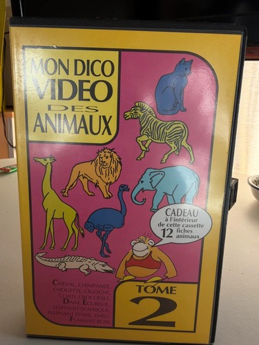 Cassette vhs mon dico vidéo - cassette,