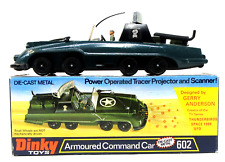 Dinky 602 ARMOURED COMMAND CAR Gerry Anderson designed diecast MIB sa1
