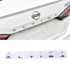 1PCS For NISSAN ALTIMA Emblèmes et ornements arrière autocollant ABS 2022-2024
