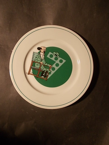 Herge superbe assiette - herge, tintin