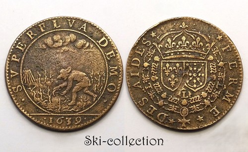 Jeton louis xiii ferme des - louis,