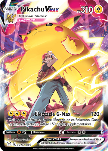 Carte pokémon pikachu - pokémon, pikachu-vmax