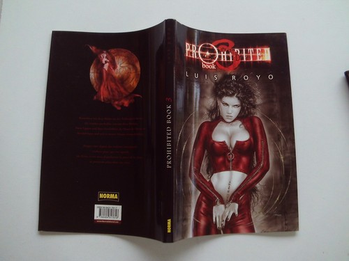 Luis royo prohibited - prohibited, book