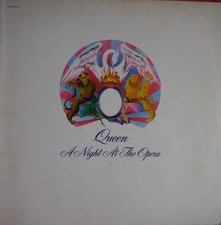 Vinyle - Queen - A Night At The Opera (LP, Album, Gat)