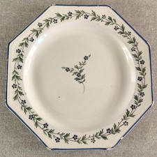 ASSIETTE OCTOGONALE CÉRAMIQUE