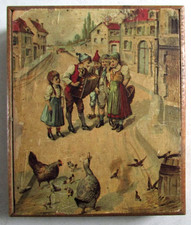 Ancienne boîte de 30 cubes en