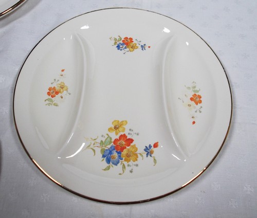 Longwy plates with - 5+1,