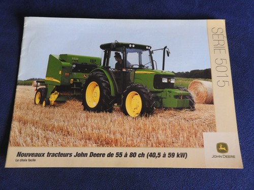 Catalogue john deer - catalogue, tracteurs