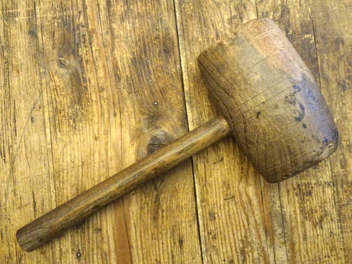 Outil ancien gros - , bois