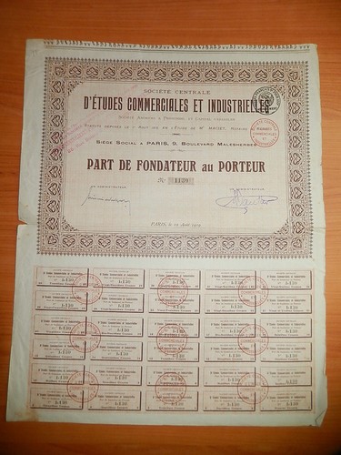 Ancienne part fondateur