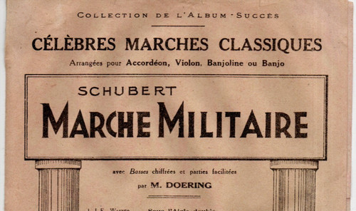 Partition accordéon 1941 - ,