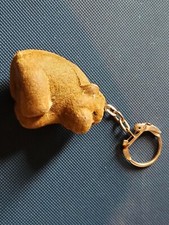 VERY NICE PUB RARE VINTAGE OLD COLLECTION MONKEY FELT KEYCHAIN