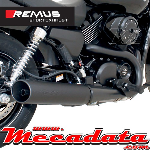 Silencieux échappement remus - silencieux,