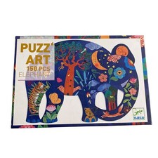 Djeco Puzz' Art Éléphant 150 Pièces Puzzle En Forme Complet