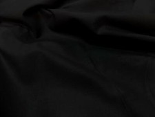 Tissu coton 100% cretonne noire en 2.80m de large