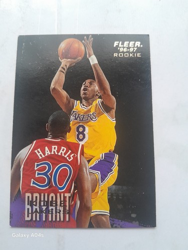 Kobe bryant 1996 fleer - bryant, 96-97