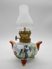VERY NICE PORCELAIN / CERAMIC OIL LAMP FROM JAPAN 