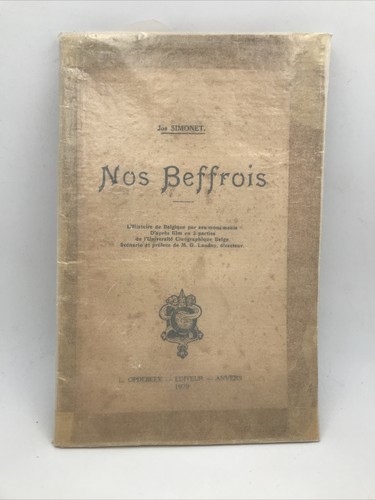 Nos beffrois jos simonet - jos,
