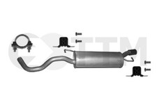 Silencieux Arriere+ pour AUDI