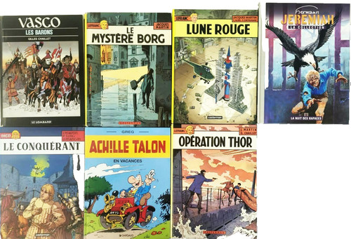 Superbe lot bd - de, 21