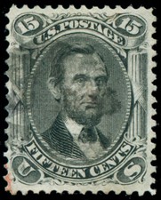 momen: US Stamps #98 Used F Grill VF