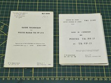 Livret TR-PP-13 transmission TRS/2108 radio MAT/6098 Jeep P4 armée