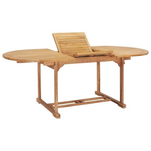 Teck massif table - teck,