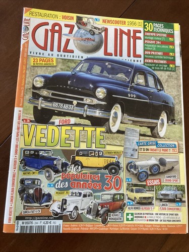 Gazoline 244 2017 ford vedette - 244,