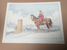 Bel ex-libris Mémoires de cendre numéroté signé Jarbinet