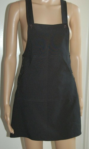 Robe salopette coloris - , noir