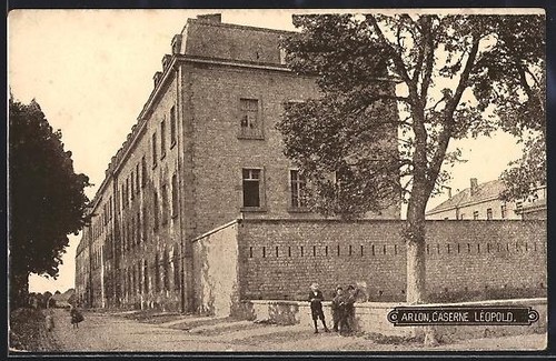 Cpa arlon caserne léopold - arlon,,