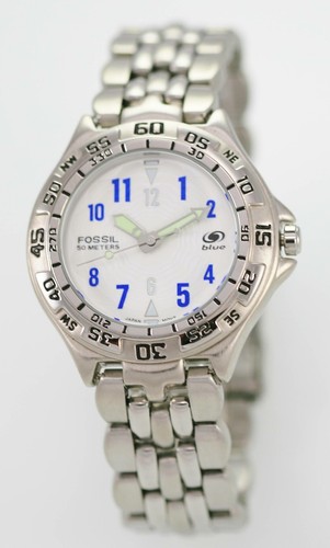 Montre homme fossil blue - montre,