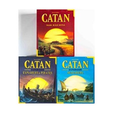 Catan Studi Catan (5th Édition) Collection #13 - 2 Base Jeux + 4 Expansion VG Ex