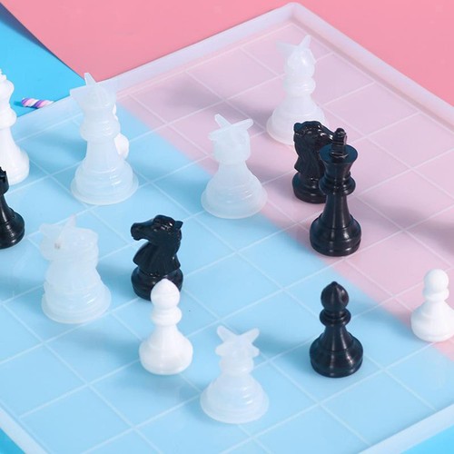 échiquier silicone moule - silicone, en