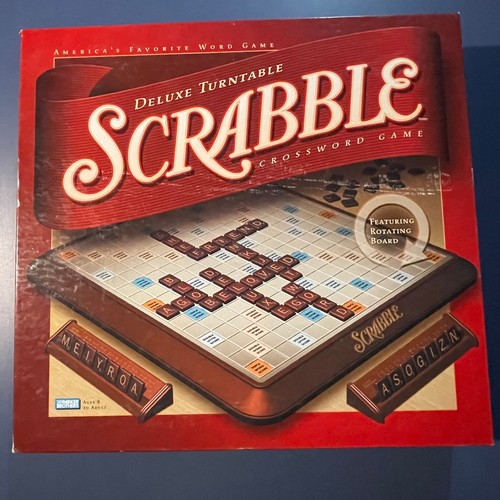 Deluxe turntable scrabble word - turntable,